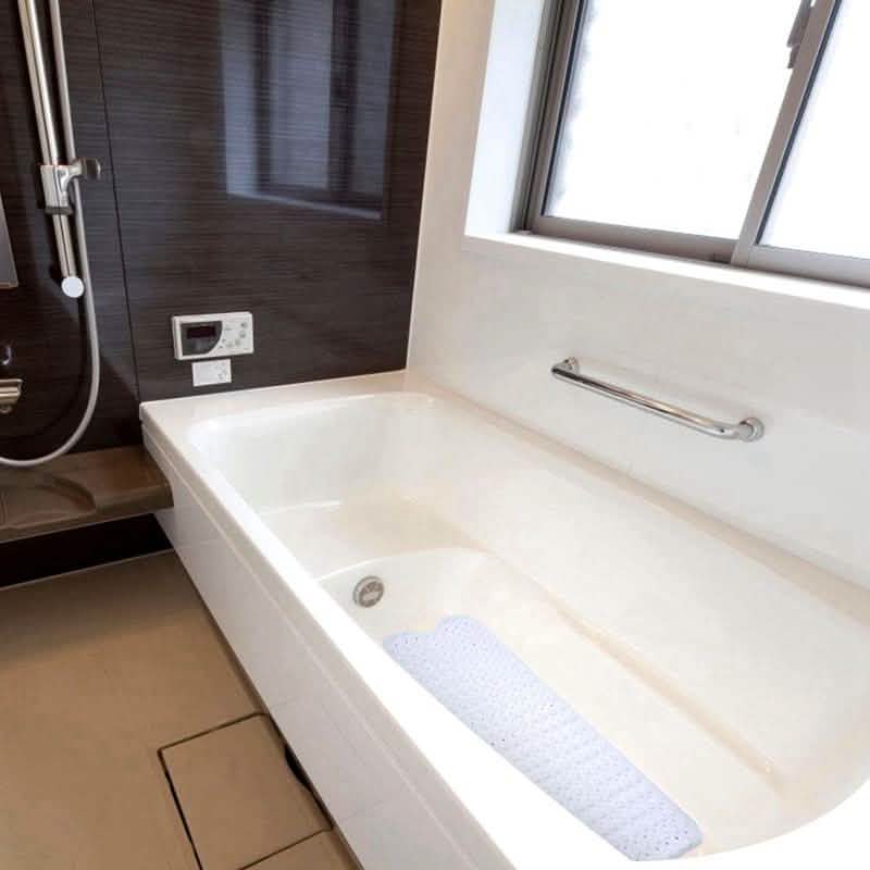 Non Slip Shower Mat Massage Anti-Bacterial with Suction Cups Bath - Tophatter Daily Deals