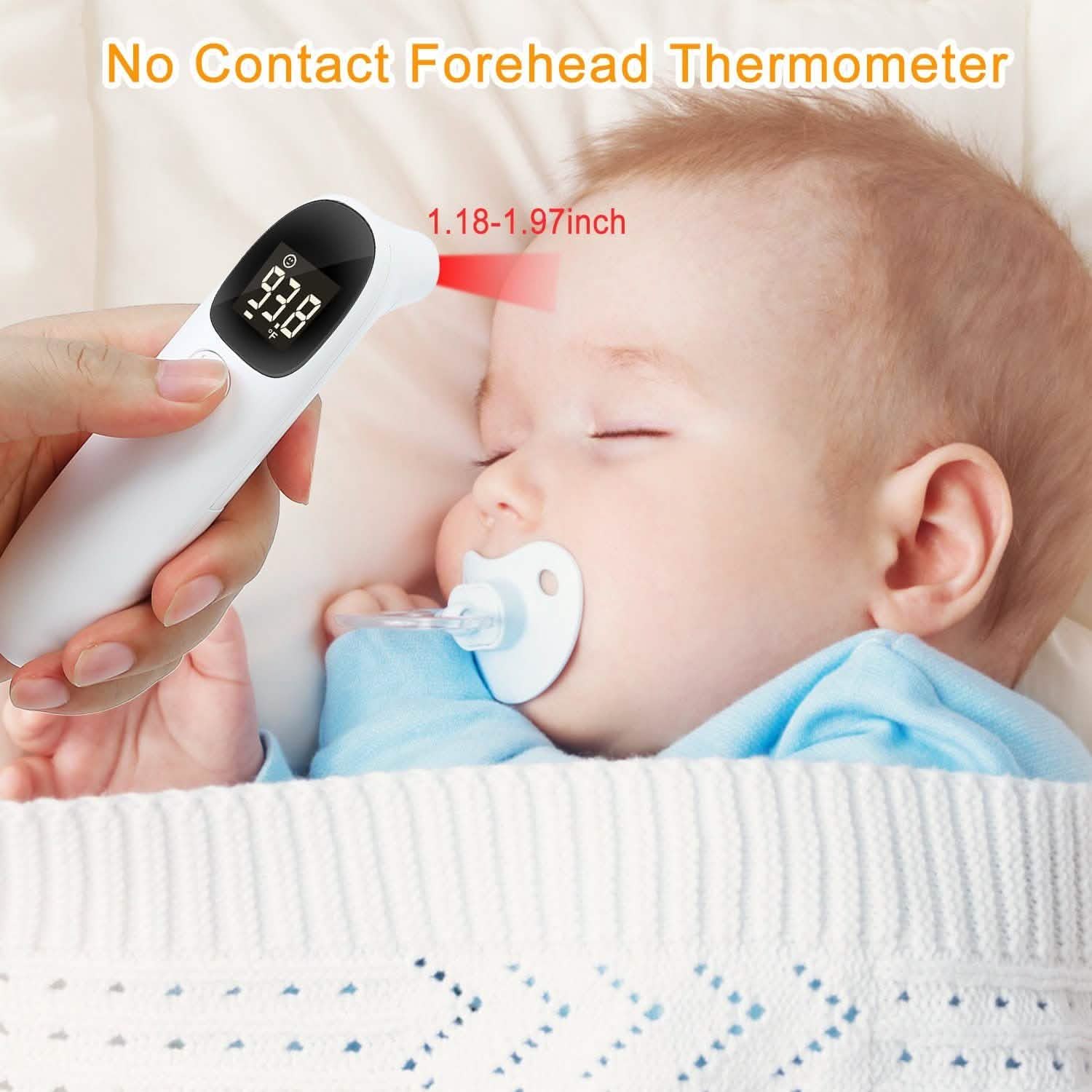 Noncontact Digital Infrared Thermometer Face Masks & PPE - Tophatter Daily Deals