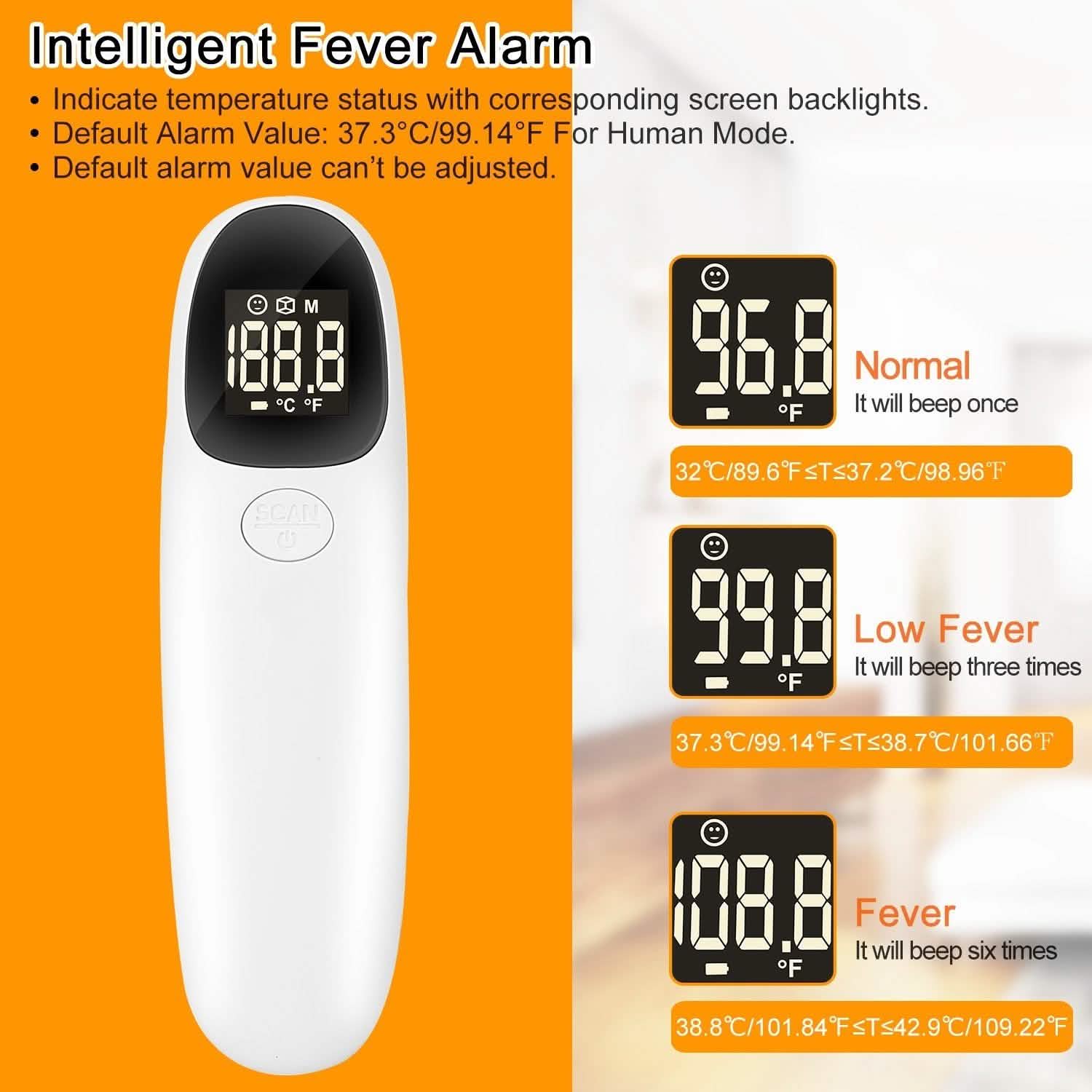 Noncontact Digital Infrared Thermometer Face Masks & PPE - Tophatter Daily Deals
