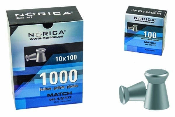 NORICA 5.5MM MATCH- 100'S - Tophatter's Army Deals BULLETS - Tophatter Daily Deals