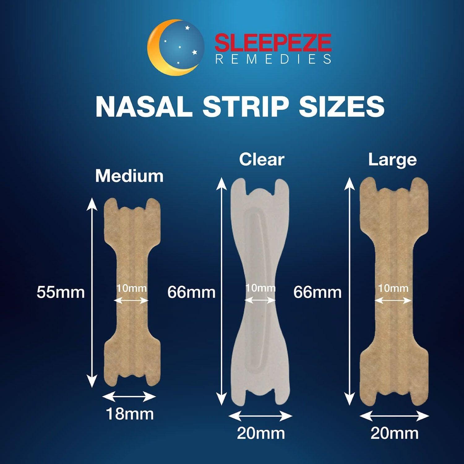 Nasal Strips for Snoring - Nasal Strips (60 Pack) Nose Strip to Stop Snoring, Snoring Strips to Help You Breathe Through Your Nose Personal Care - Tophatter Daily Deals
