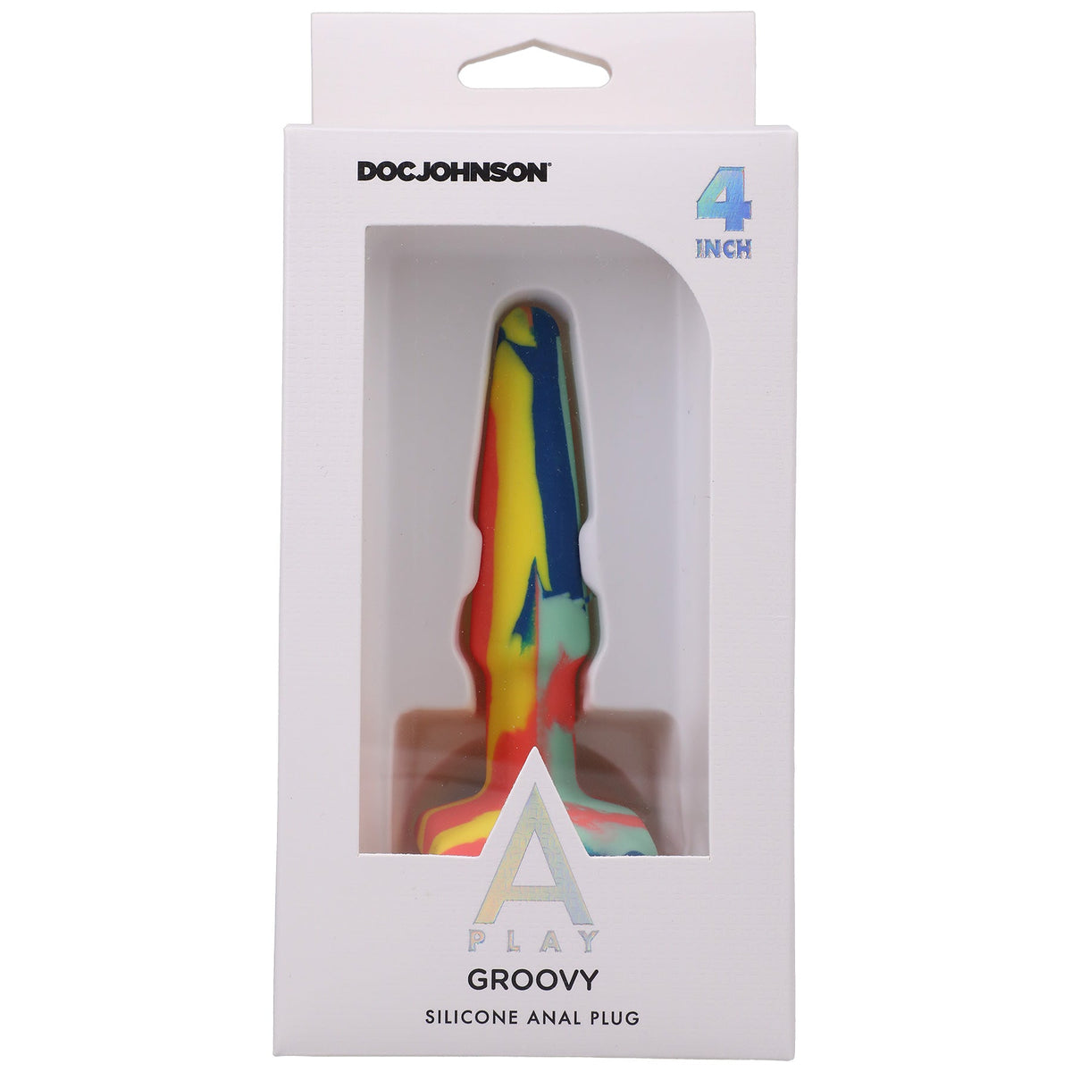 Groovy Silicone Anal Plug 4 Inch Sunrise > Anal Range > Butt Plugs - Tophatter Daily Deals