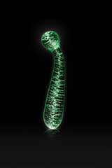 NS Novelties - Firefly - Glass Glow in the Dark G-Spot Wand - Clear/Glow Sex Toy - Tophatter Daily Deals