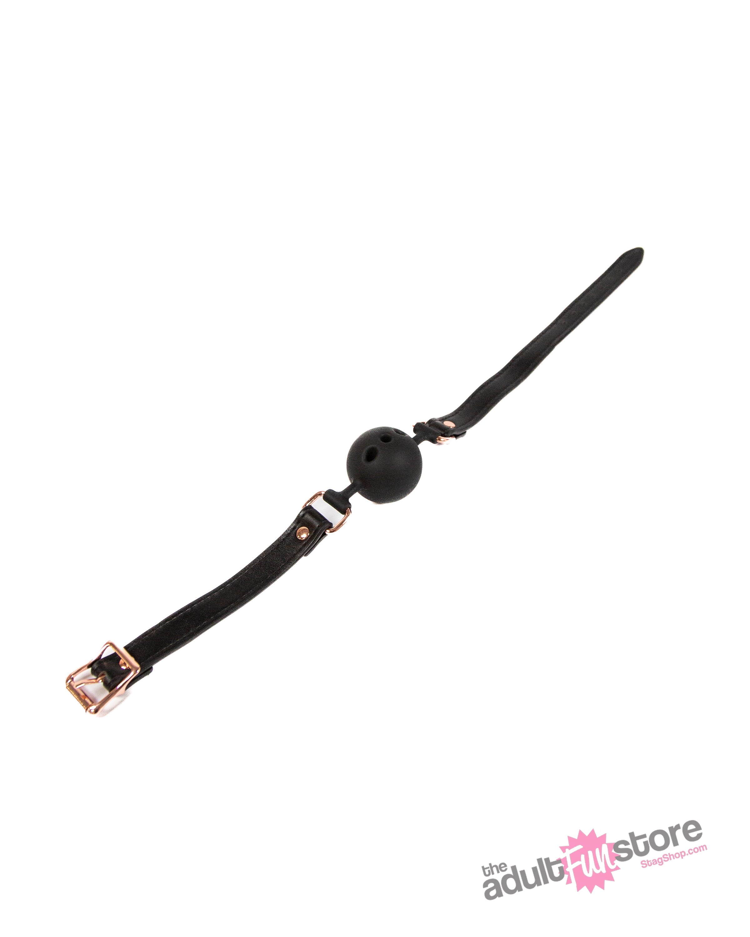 NS Novelties - Bondage Couture - Ball Gag - Black BDSM - Tophatter Daily Deals