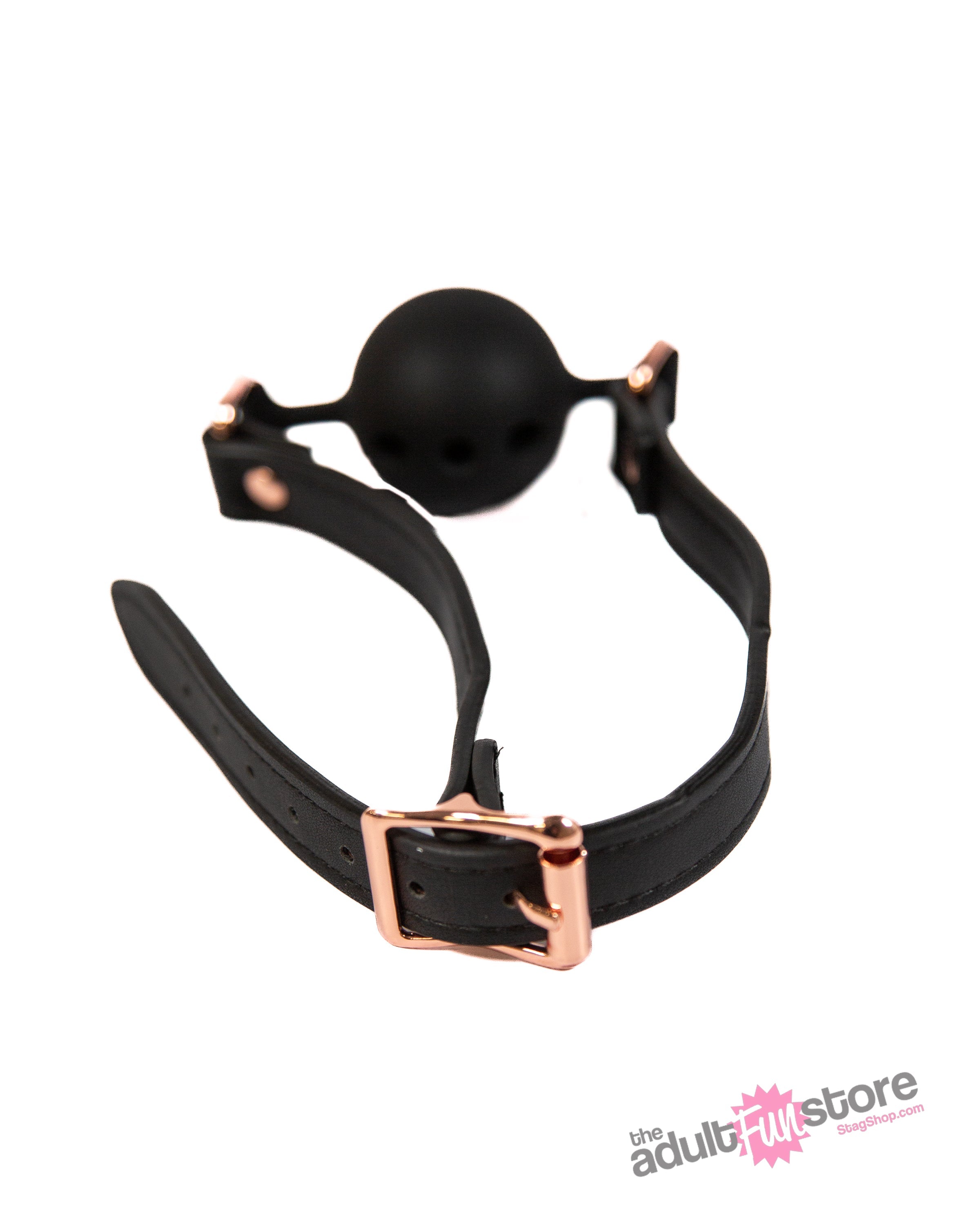 NS Novelties - Bondage Couture - Ball Gag - Black BDSM - Tophatter Daily Deals