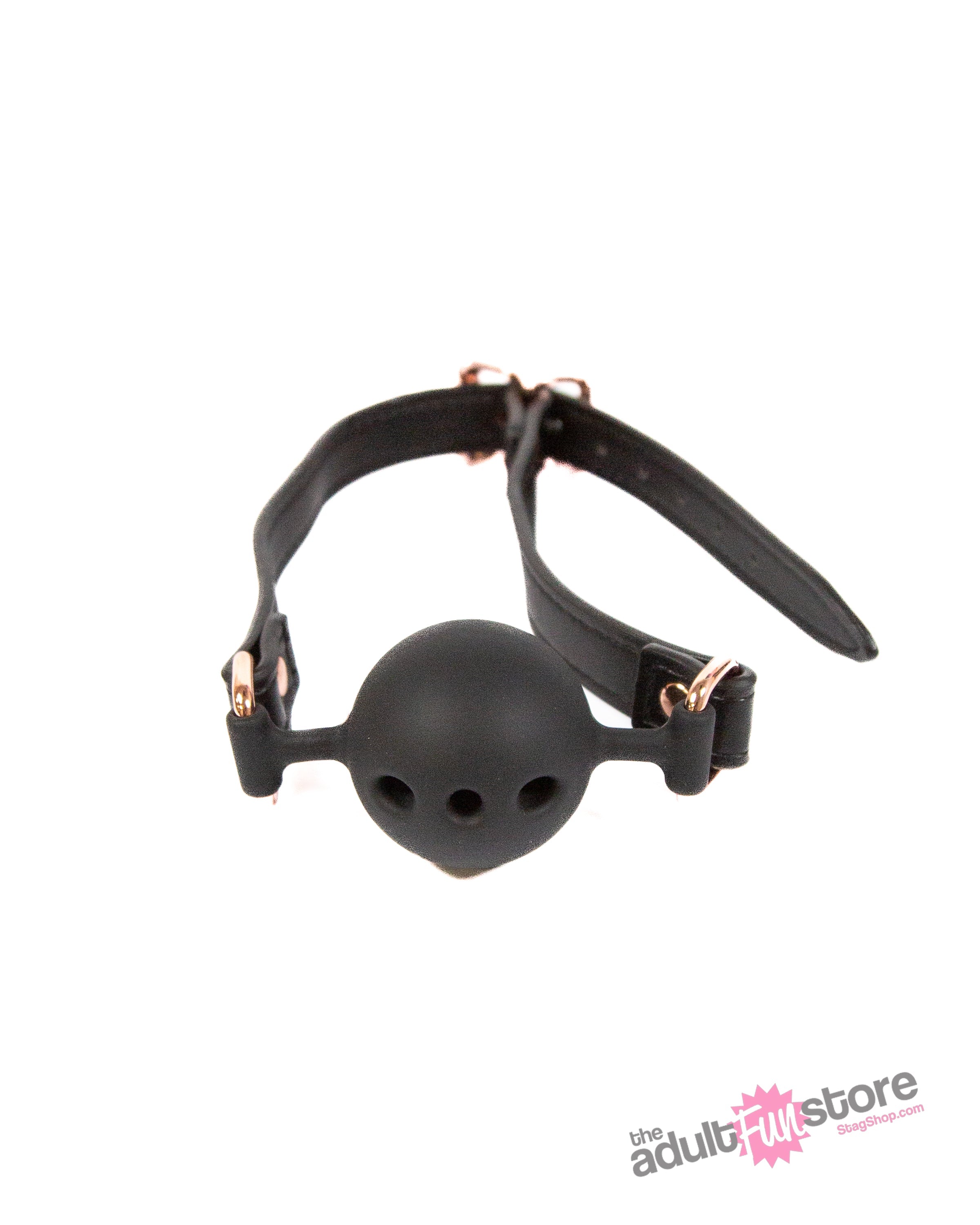 NS Novelties - Bondage Couture - Ball Gag - Black BDSM - Tophatter Daily Deals