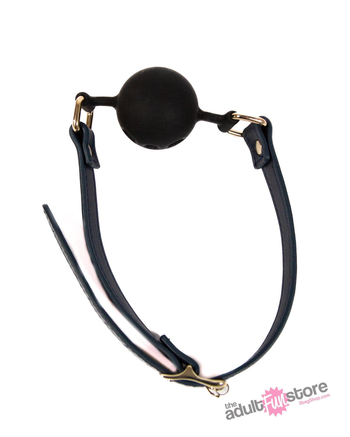 NS Novelties - Bondage Couture - Ball Gag - Blue BDSM - Tophatter Daily Deals