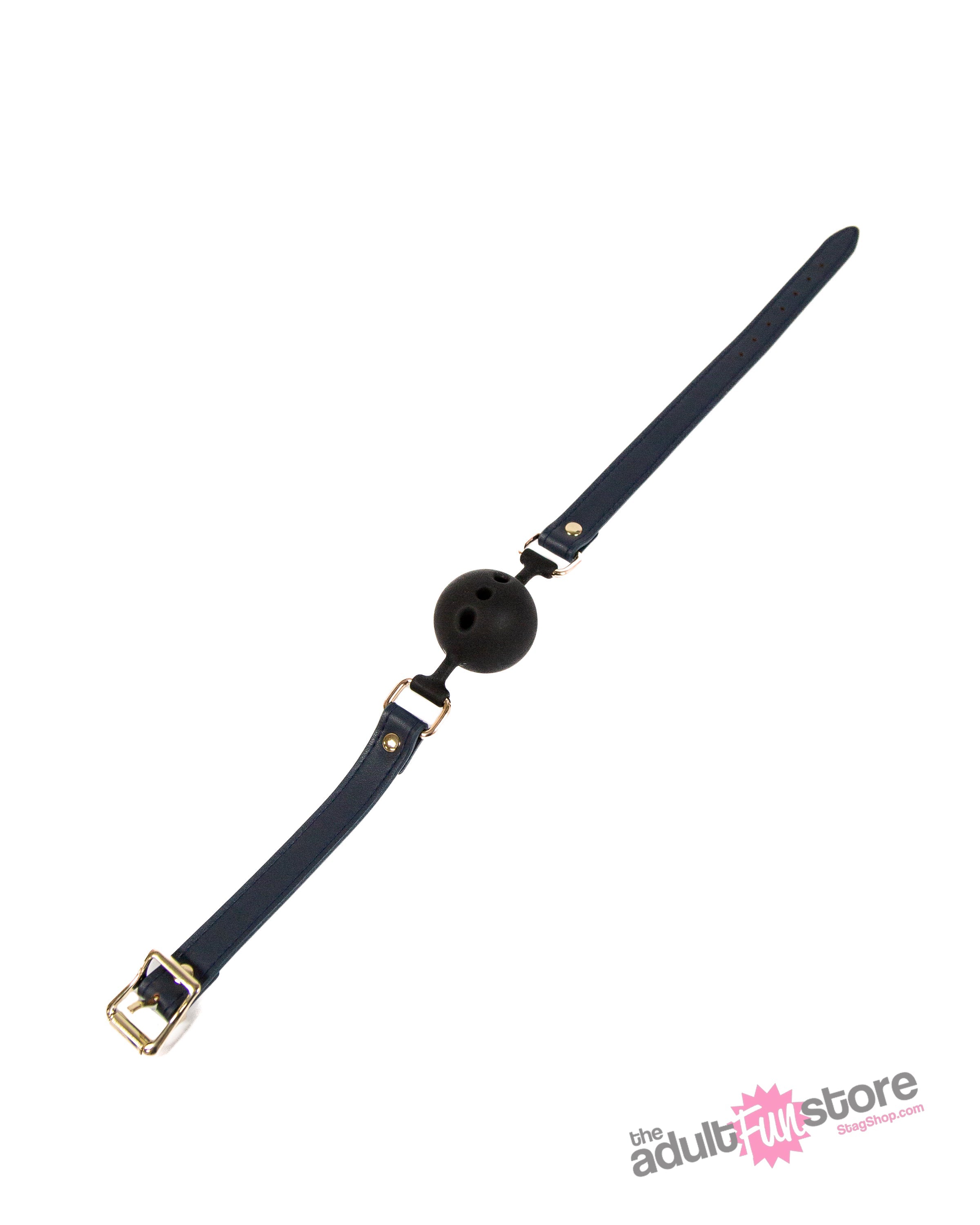 NS Novelties - Bondage Couture - Ball Gag - Blue BDSM - Tophatter Daily Deals