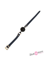 NS Novelties - Bondage Couture - Ball Gag - Blue BDSM - Tophatter Daily Deals