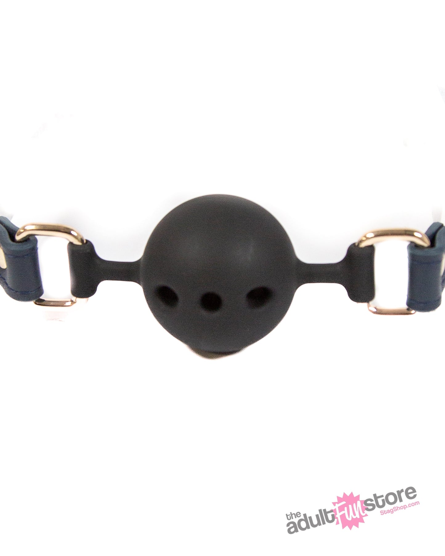 NS Novelties - Bondage Couture - Ball Gag - Blue BDSM - Tophatter Daily Deals