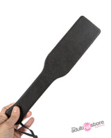 NS Novelties - Bondage Couture - Faux Leather Paddle - Black BDSM - Tophatter Daily Deals