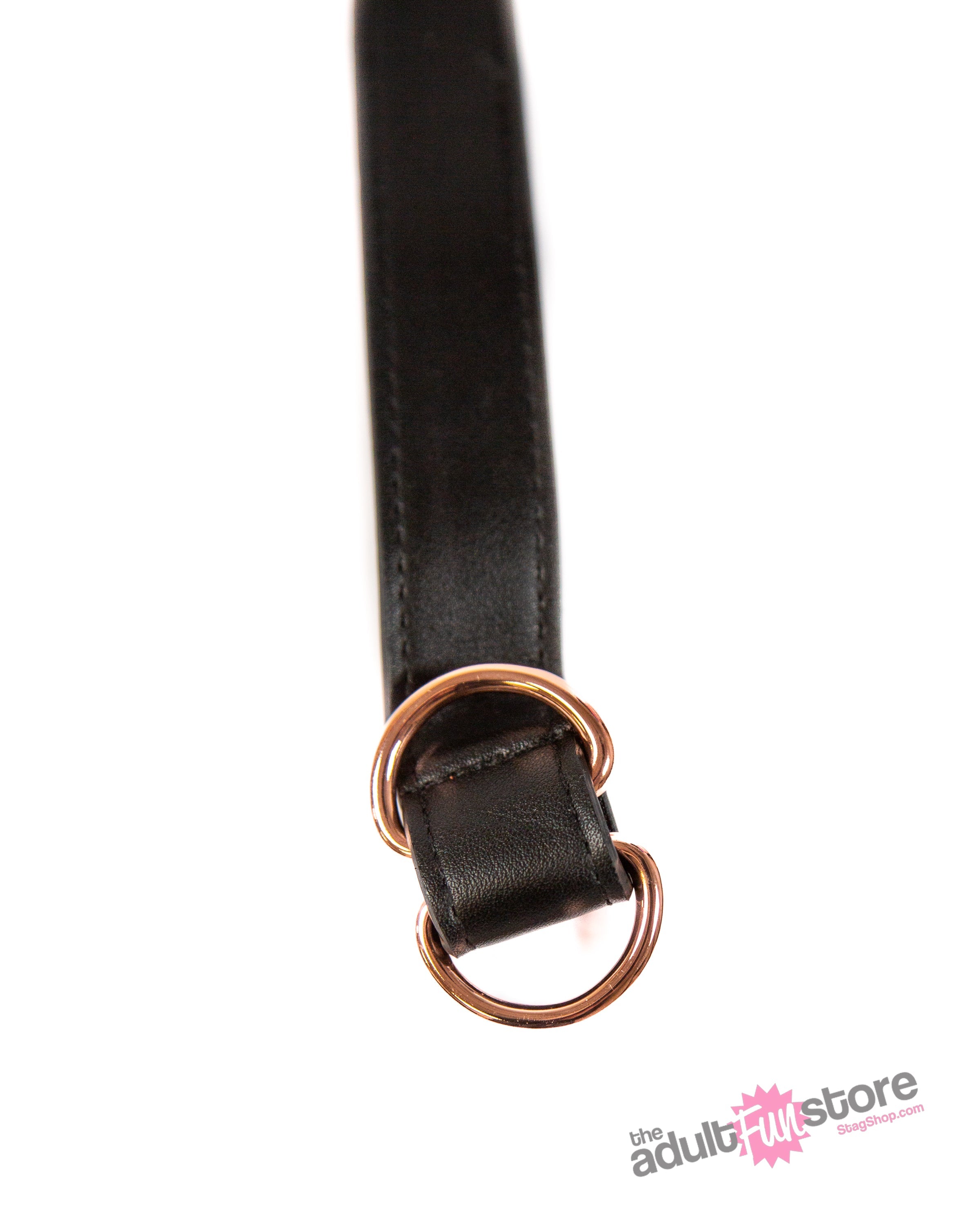 NS Novelties - Bondage Couture - Tie Down Straps - Black/Rose Gold BDSM - Tophatter Daily Deals