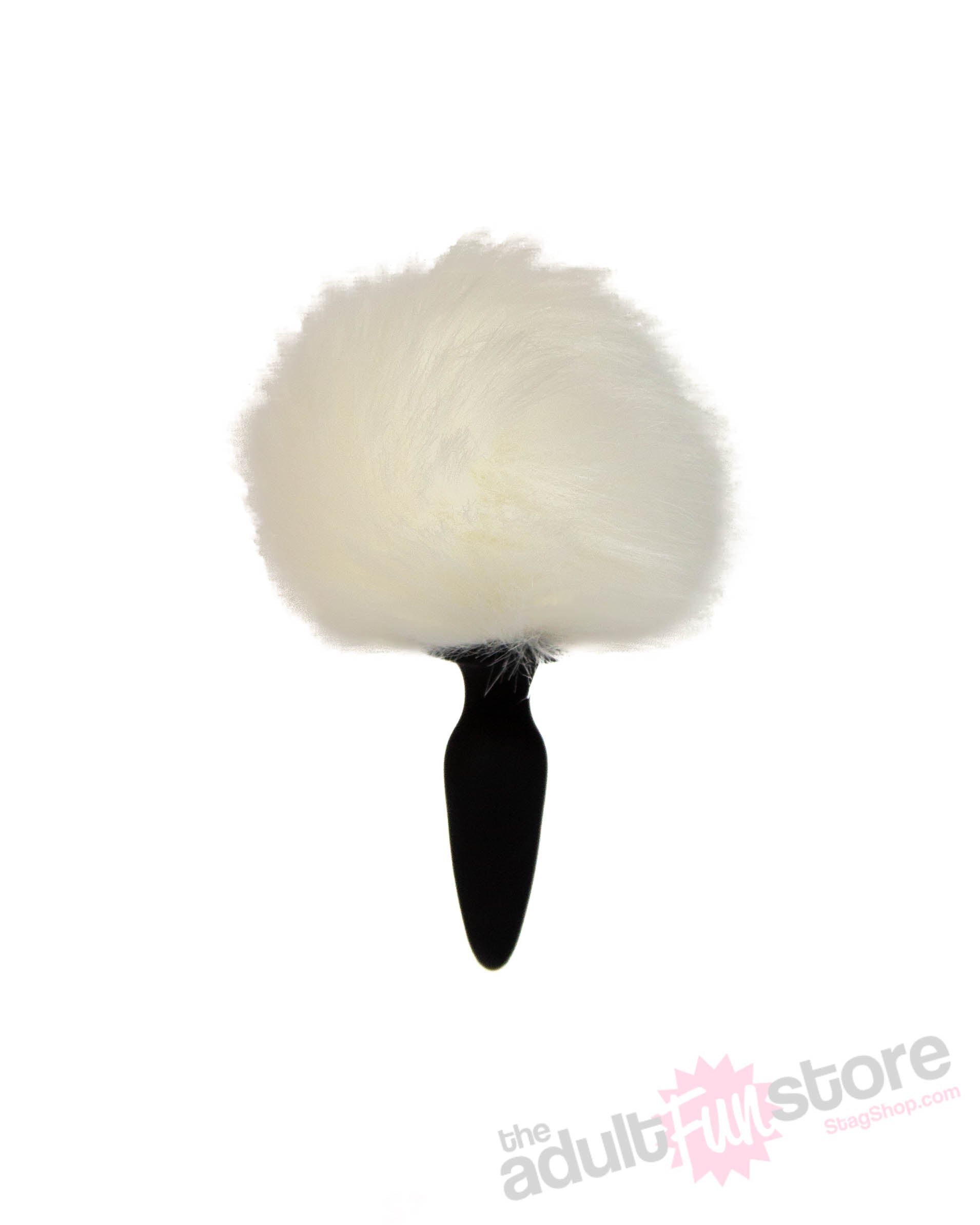 NS Novelties - Bunny Tails - Mini Tail Plug - Black/White Sex Toy - Tophatter Daily Deals