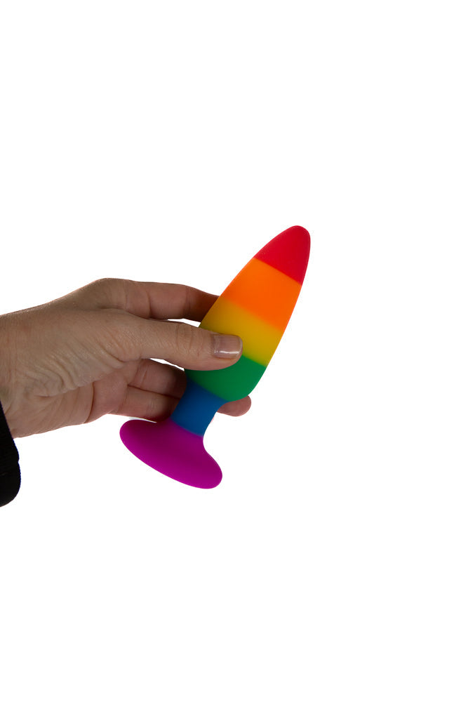 NS Novelties - Colours - Pride Edition - Pleasure Butt Plug - Assorted Sizes Sex Toy - Tophatter Daily Deals
