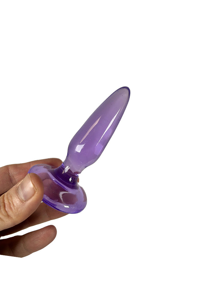 NS Novelties - Jelly Rancher - Pleasure Plug - Mini - Purple Sex Toy - Tophatter Daily Deals