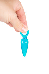 NS Novelties - Jolie - Pleasures Mini Butt Plug - Aqua Sex Toy - Tophatter Daily Deals