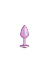 NS Novelties - Rear Assets - Iridescent Aluminum Butt Plug Small Pink Sex Toy - Tophatter Daily Deals