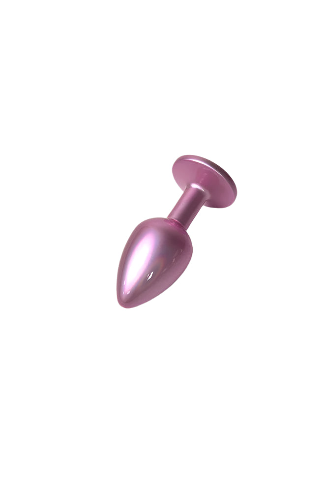 NS Novelties - Rear Assets - Iridescent Aluminum Butt Plug Sex Toy - Tophatter Daily Deals