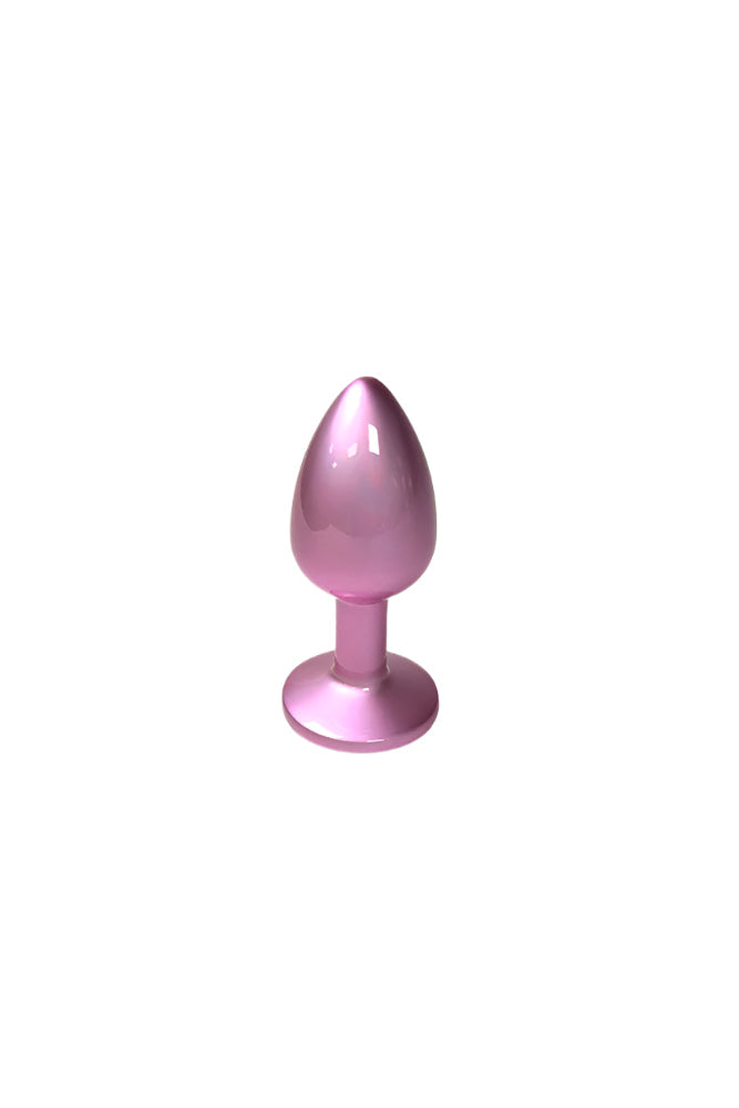 NS Novelties - Rear Assets - Iridescent Aluminum Butt Plug Sex Toy - Tophatter Daily Deals