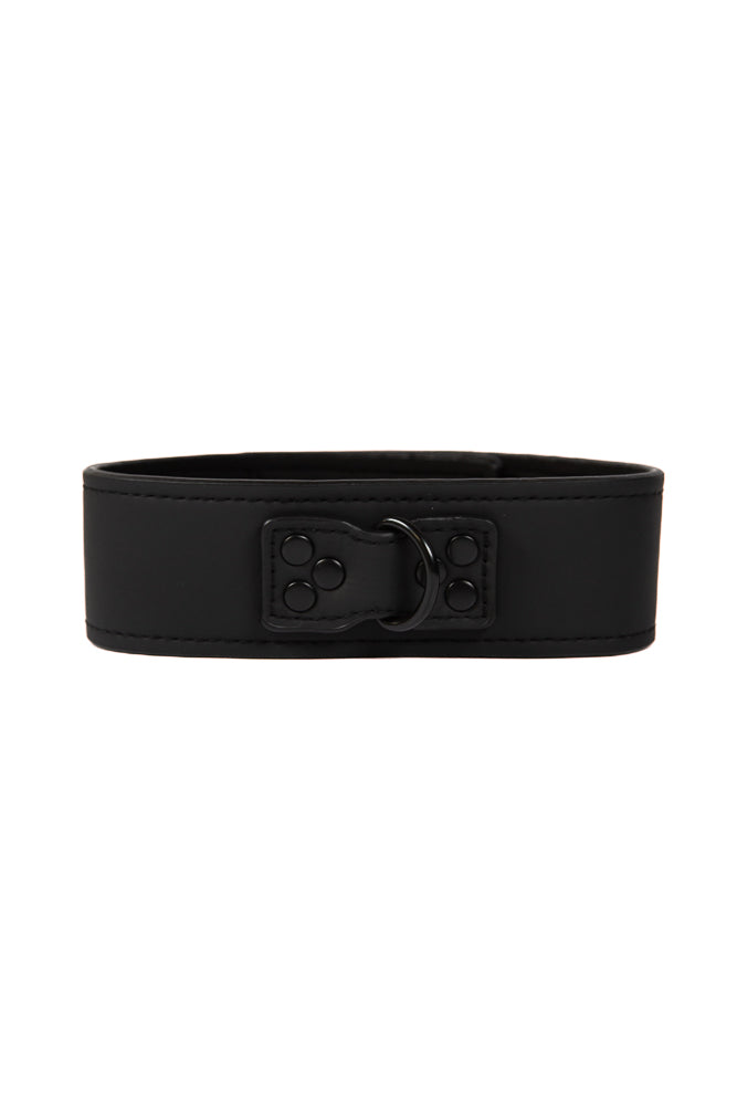 NS Novelties - Renegade Bondage - Collar & Leash Set - Black BDSM - Tophatter Daily Deals