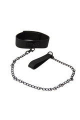NS Novelties - Renegade Bondage - Collar & Leash Set - Black BDSM - Tophatter Daily Deals