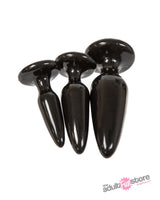 NS Novelties - Renegade - Pleasure Plugs Anal Trainer Kit - Black Sex Toy - Tophatter Daily Deals