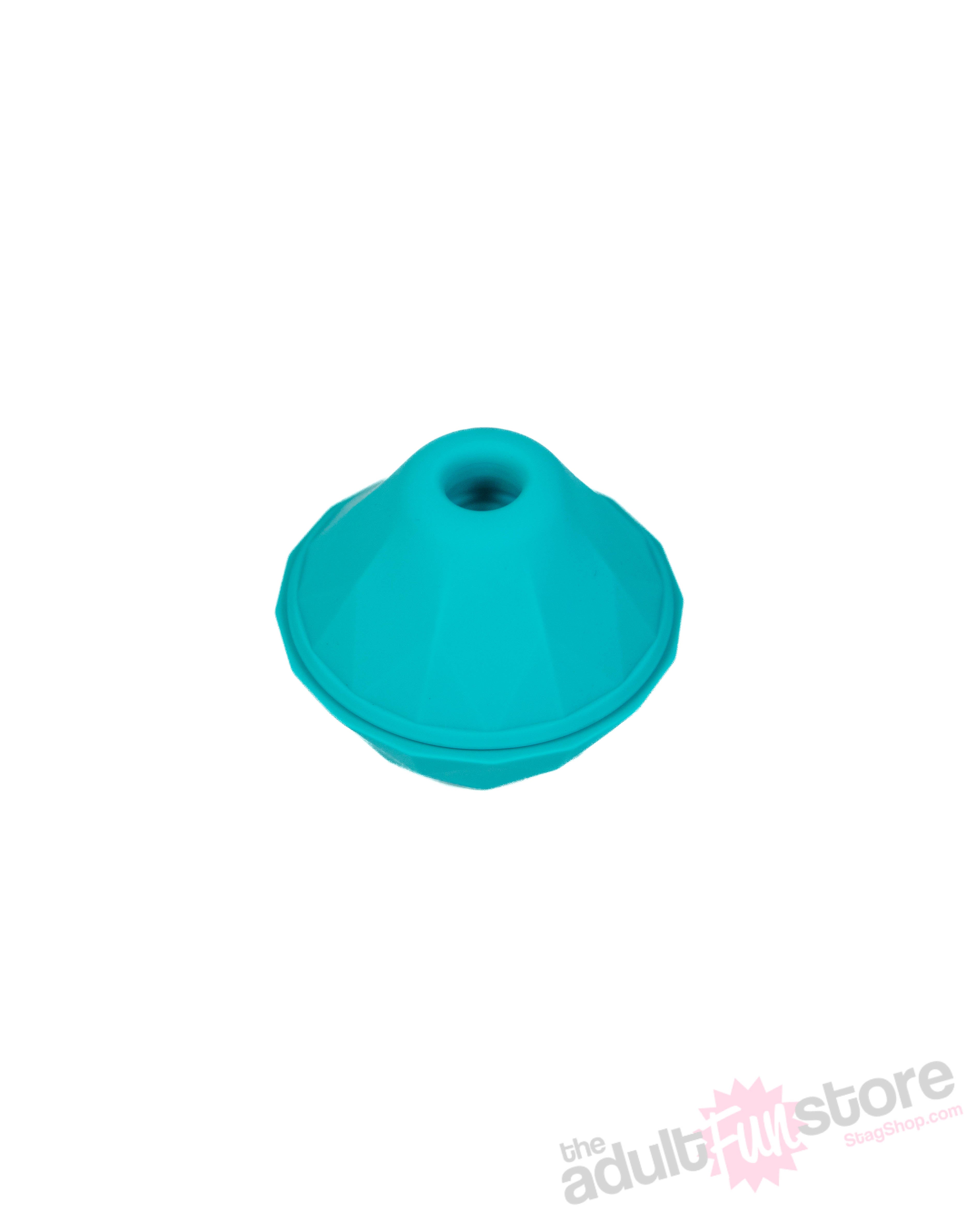 NS Novelties - Sugar Pop - Jewel Air Pulse Clitoral Stimulator - Teal Sex Toy - Tophatter Daily Deals
