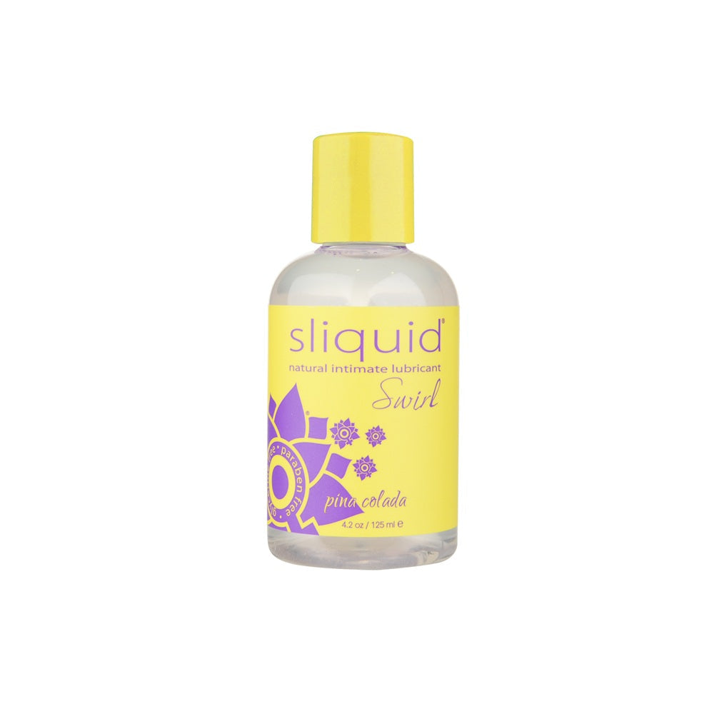 Sliquid Naturals Swirl (Blue Raspberry) – 125ml Vegan Flavored Lubricant > Lube > Flavoured - Tophatter Daily Deals