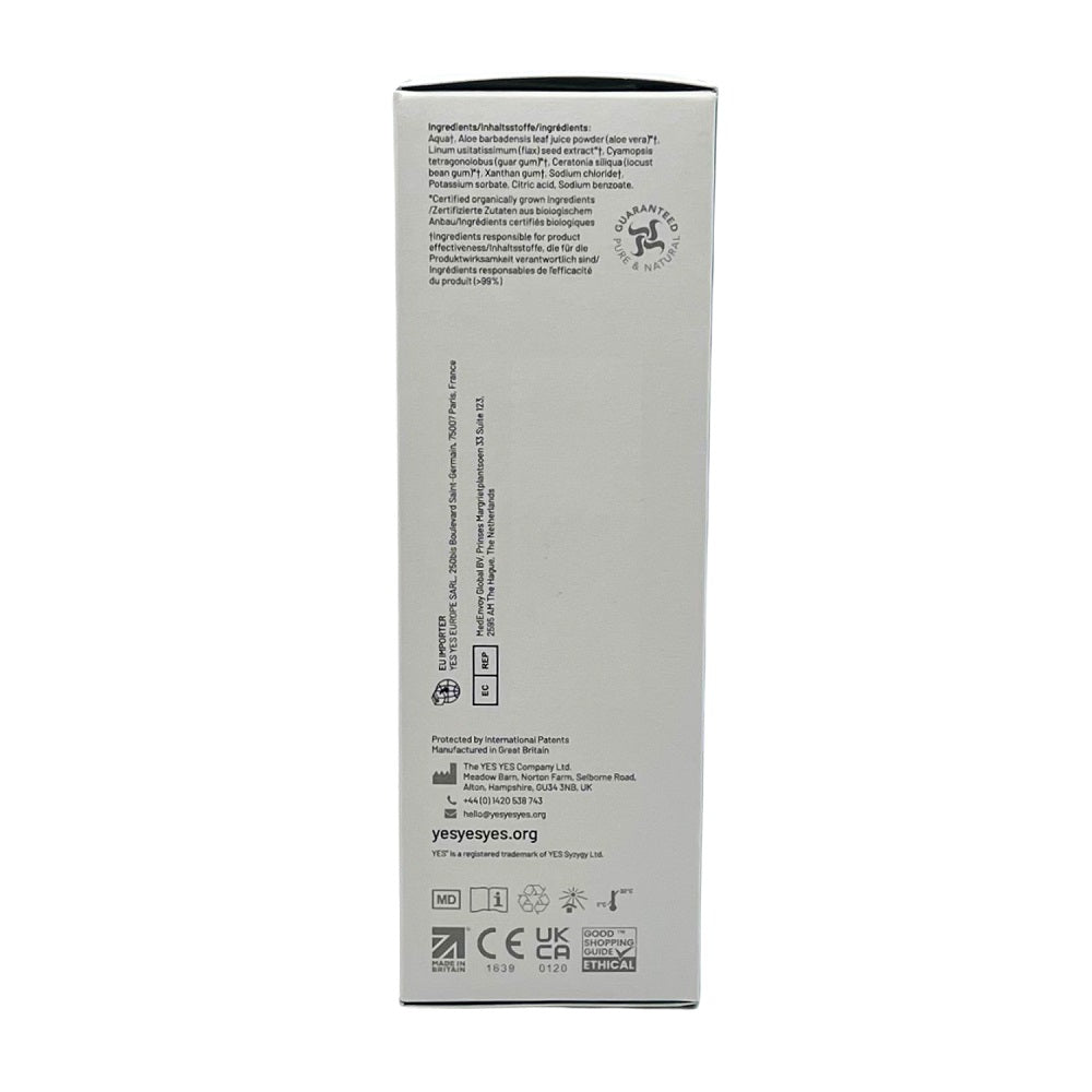 YES Organic Water-Based Personal Lubricant 100ml – Hypoallergenic Silicone-Free Lubricant > Lube > Silicone - Tophatter Daily Deals