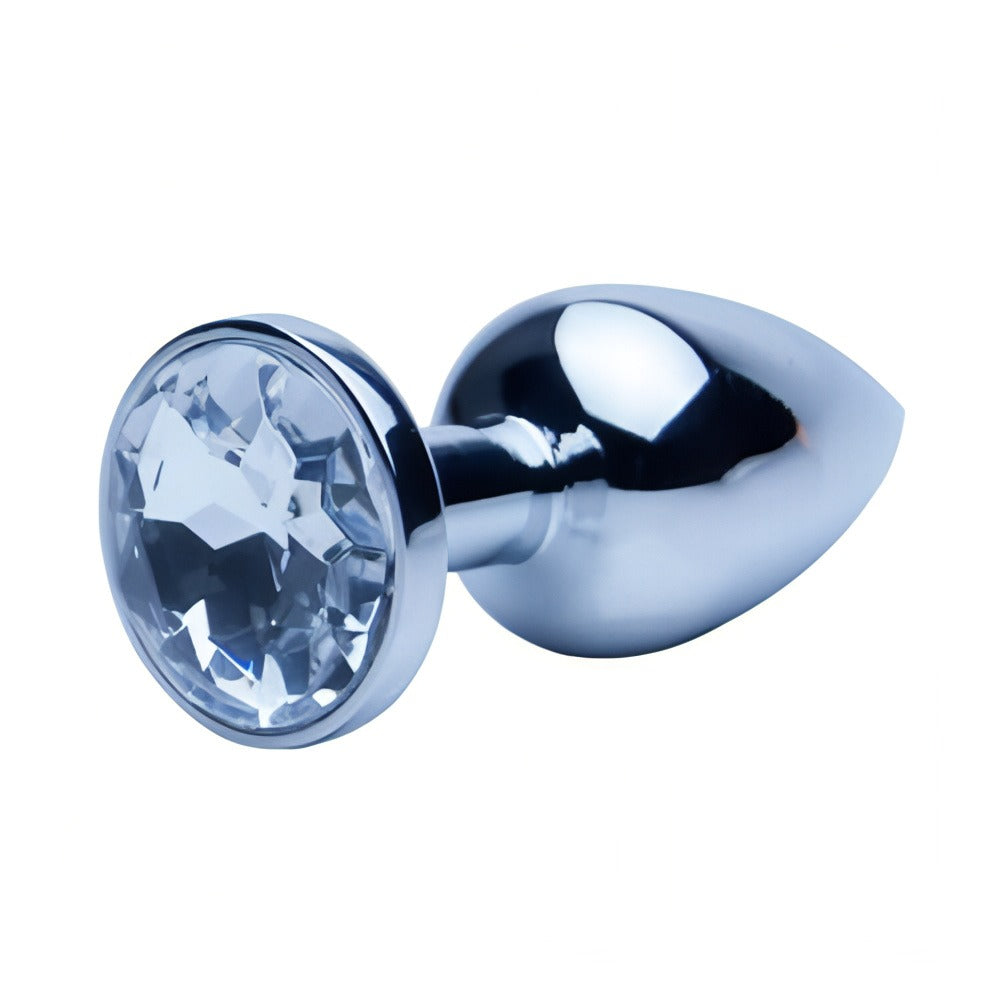 Precious Metals Silver Butt Plug (Small) – Luxury Butt Plug > Anal Range > Butt Plugs - Tophatter Daily Deals