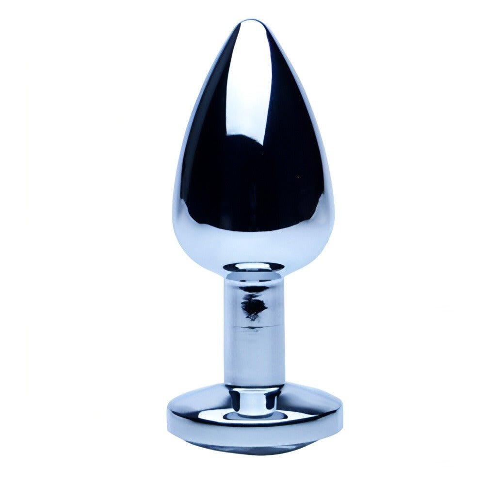 Precious Metals Silver Butt Plug (Small) – Luxury Butt Plug > Anal Range > Butt Plugs - Tophatter Daily Deals