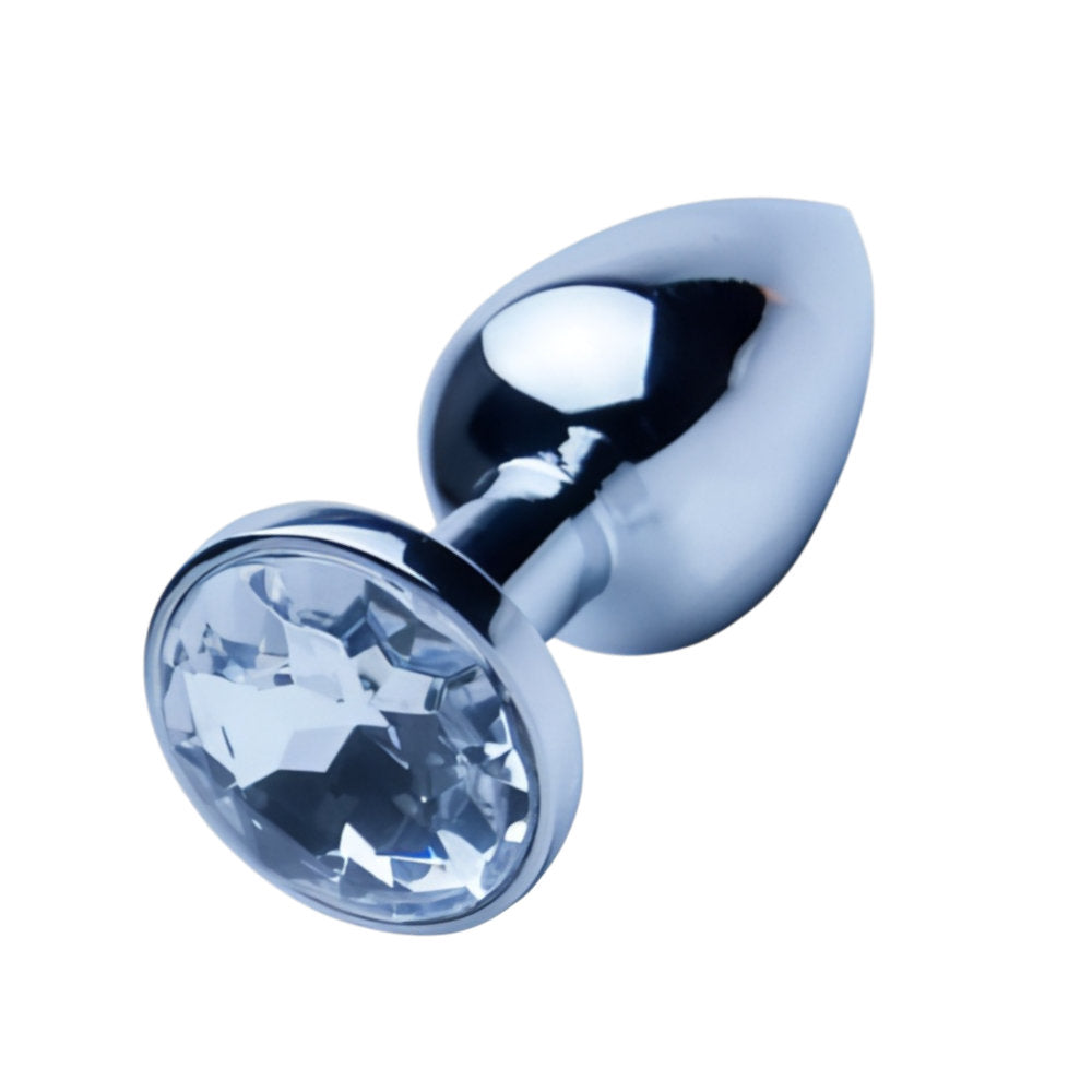 Precious Metals Silver Butt Plug (Small) – Luxury Butt Plug > Anal Range > Butt Plugs - Tophatter Daily Deals