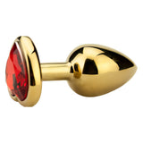 Precious Metals Heart Shaped Jewelled Butt Plug > Anal Range > Jewel Butt Plugs - Tophatter Daily Deals