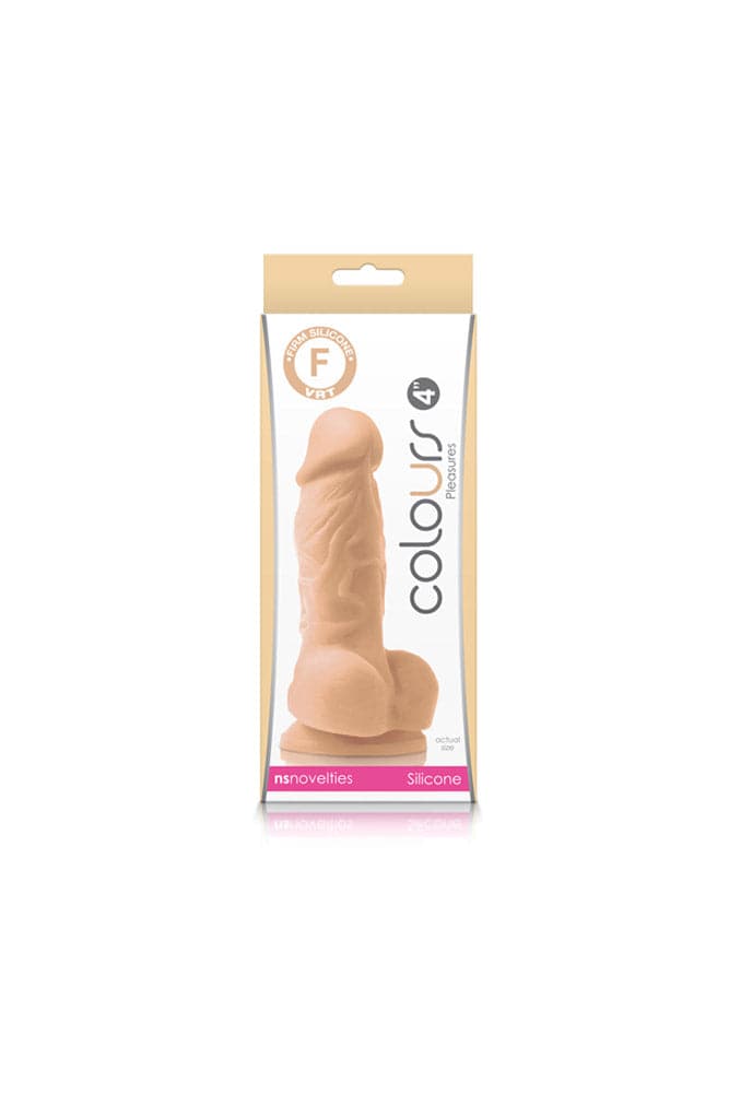 NS Novelties - Colours - 4 Inch Pleasures Dildo - Assorted Colors Sex Toy - Tophatter Daily Deals