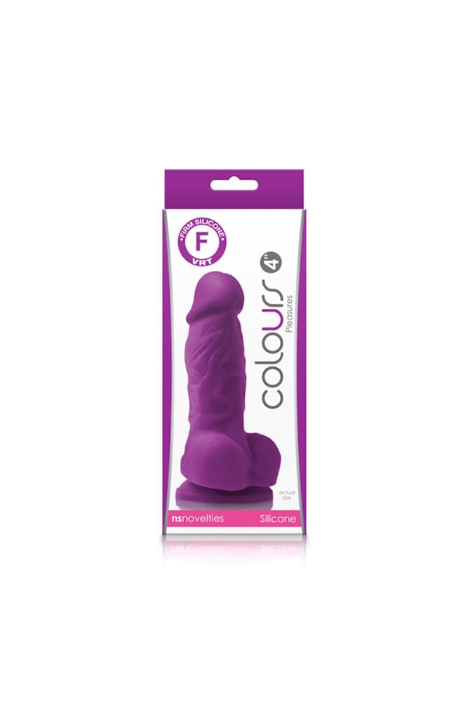 NS Novelties - Colours - 4 Inch Pleasures Dildo - Assorted Colors Sex Toy - Tophatter Daily Deals