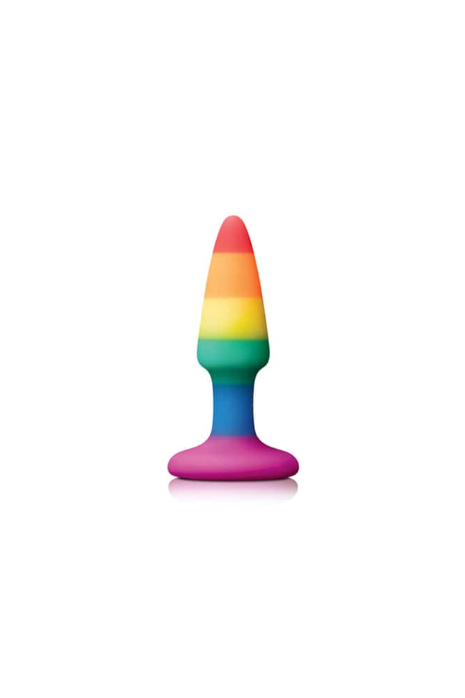 NS Novelties - Colours - Pride Edition - Pleasure Butt Plug - Assorted Sizes Rainbow Mini Sex Toy - Tophatter Daily Deals
