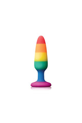 NS Novelties - Colours - Pride Edition - Pleasure Butt Plug - Assorted Sizes Rainbow Small Sex Toy - Tophatter Daily Deals