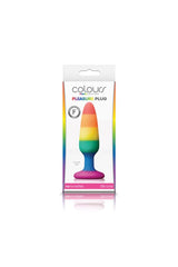 NS Novelties - Colours - Pride Edition - Pleasure Butt Plug - Assorted Sizes Sex Toy - Tophatter Daily Deals