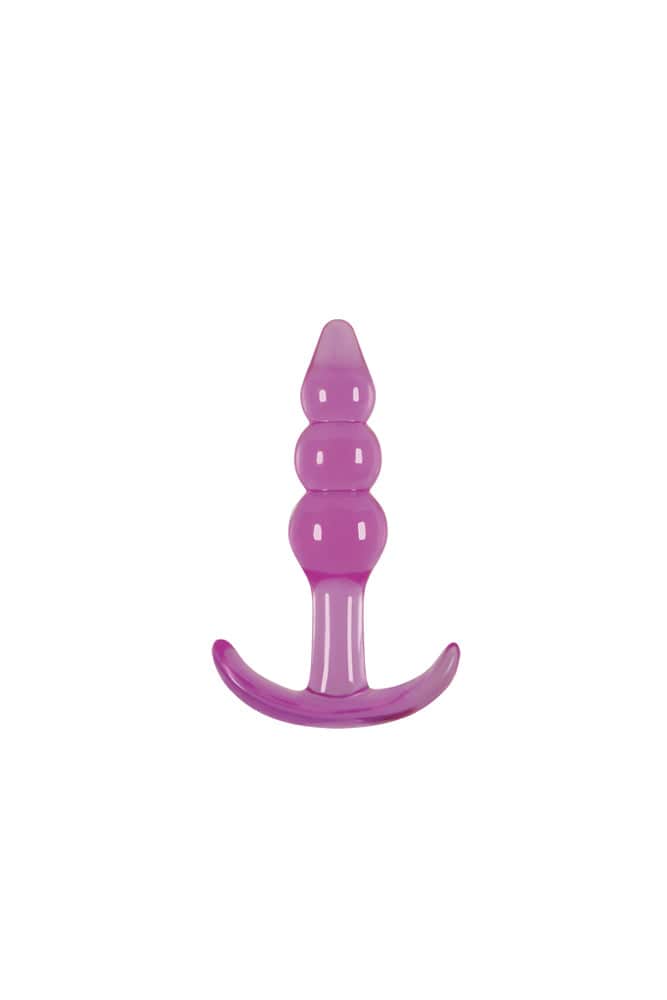 NS Novelties - Jelly Rancher - T-Plug - Ripple - Assorted Colors Purple Sex Toy - Tophatter Daily Deals