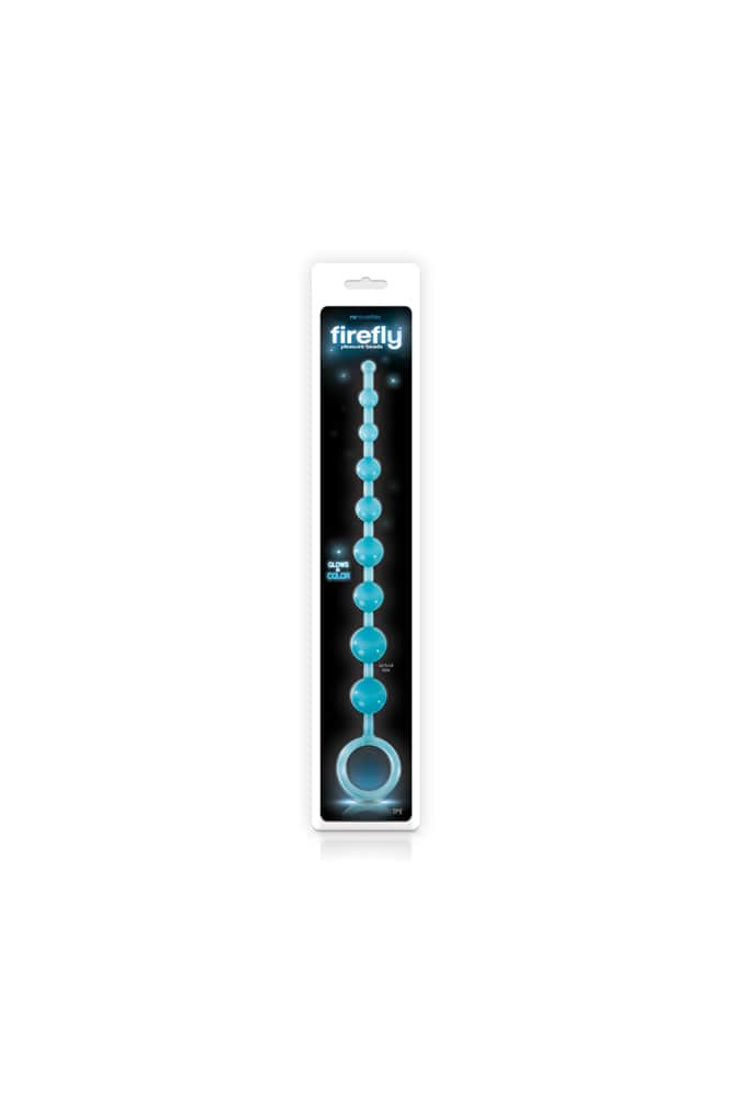 NS Novelties - Firefly - Pleasure Anal Beads - Blue Sex Toy - Tophatter Daily Deals
