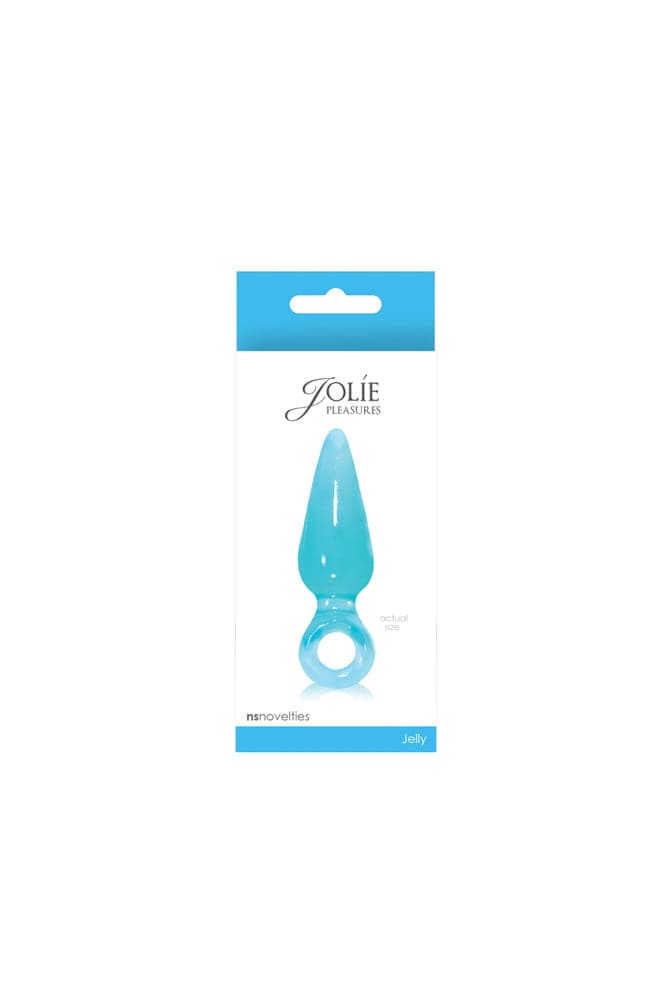NS Novelties - Jolie - Pleasures Mini Butt Plug - Aqua Sex Toy - Tophatter Daily Deals