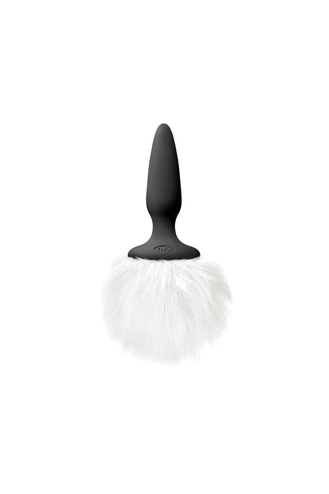 NS Novelties - Bunny Tails - Mini Tail Plug - Black/White Sex Toy - Tophatter Daily Deals