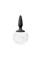 NS Novelties - Bunny Tails - Mini Tail Plug - Black/White Sex Toy - Tophatter Daily Deals