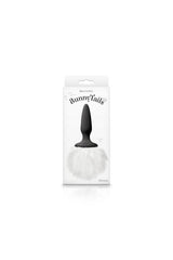 NS Novelties - Bunny Tails - Mini Tail Plug - Black/White Sex Toy - Tophatter Daily Deals