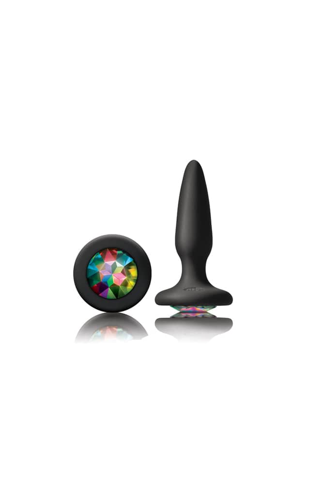 NS Novelties - Glams - Mini Gem Butt Plug - Assorted Colors Black Sex Toy - Tophatter Daily Deals