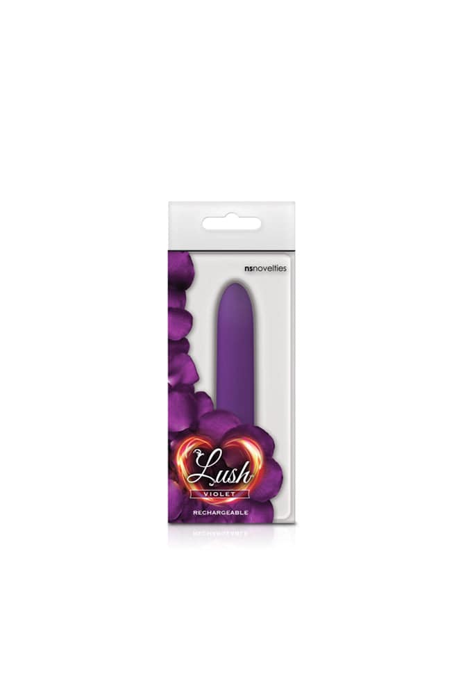 NS Novelties - Lush - Violet Bullet Vibrator - Assorted Colours Purple Sex Toy - Tophatter Daily Deals
