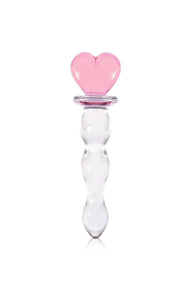 NS Novelties - Crystal - Heart of Glass Dildo - Clear/Pink Sex Toy - Tophatter Daily Deals