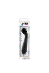NS Novelties - Crystal - Glass G-Spot Wand - Charcoal Sex Toy - Tophatter Daily Deals