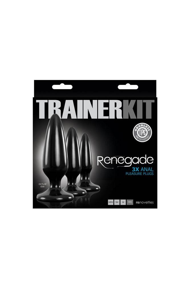 NS Novelties - Renegade - Pleasure Plugs Anal Trainer Kit - Black Sex Toy - Tophatter Daily Deals