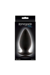 NS Novelties - Renegade - Spade Butt Plug - Black - Assorted Sizes Sex Toy - Tophatter Daily Deals